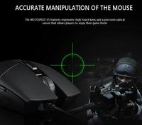 Gambar MOUSE GAMING MOTOSPEED V50 RGB LIGHTSPEED 4000 DPI WIRED GAMING SENSOR dari Motospeed undefined 3 Tokopedia