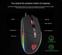 Gambar MOUSE GAMING MOTOSPEED V50 RGB LIGHTSPEED 4000 DPI WIRED GAMING SENSOR dari Motospeed undefined 4 Tokopedia