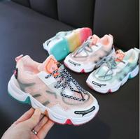 Gambar Sepatu Anak Perempuan & Laki Sneaker Non LED Korea Style Size 26-32 - Pink, 29 dari STAR ANUGRAH98 undefined 1 Tokopedia