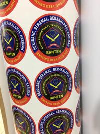 Gambar VINYL SATUAN Stiker Label, Stiker Kemasan, Stiker Produk - NO Laminating, Siap Cetak dari M JKT PRINTING undefined 4 Tokopedia