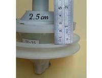 Gambar Gearbox Gear Box Mesin Cuci Sanken 2 Tabung As Kotak Original dari PAC Part Cikarang undefined 4 Tokopedia