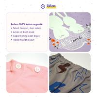 Gambar Setelan Baju Tidur / Piyama Anak Import Bahan Katun Organik Premium - Peeking Duck, 80 (1-2 thn) dari Barang Kece ID undefined 3 Tokopedia