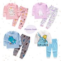 Gambar Setelan Baju Tidur / Piyama Anak Import Bahan Katun Organik Premium - Peeking Duck, 80 (1-2 thn) dari Barang Kece ID undefined 1 Tokopedia