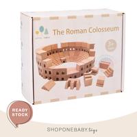 Gambar Roman Colosseum Wooden Building Block Toys Mainan Edukasi Balok Kayu dari onebaby shop undefined 5 Tokopedia