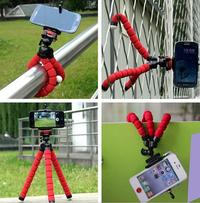 Gambar Mini Tripod Octopus for Webcam - Action Camera Black tanpa Holder dari clickclickbdg undefined 5 Tokopedia