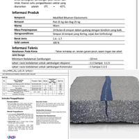 Gambar Aspal sealant instan bag 25 KG Penutup Celah nut jalan beton dan fil dari Joint Sealant Aapaltic plug &amp; Coldmix Coldpatch undefined 2 Tokopedia