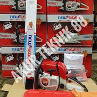 Gambar Chainsaw censow senso NEW WEST PRO 888 BAR 30 in rantai 48T NEW WEST - tanpa bar ranta dari AKUR TEKNIK 88 GARUT undefined 1 Tokopedia
