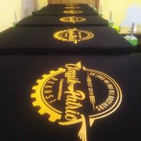 Gambar sablon kaos plastisol satuan lusinan sablon kaos murah bukan rubber - Hitam M, 3 warna dari Oksi Bumi Outdoor undefined 4 Tokopedia
