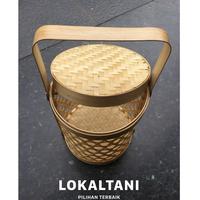 Gambar Hampers Bambu/Keranjang Anyaman/Anyaman rantang segi enam dari Lokaltani undefined 5 Tokopedia