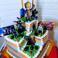 Gambar kue ultah guardians galaxy dari CAESAR Bakery & Cake undefined 4 Tokopedia