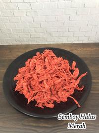 Gambar SEMBOY / SOMBOY / SEMBOI HALUS MERAH/PUTIH - MERAH dari Sekarlim undefined 1 Tokopedia