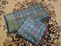 Gambar songket khas palembang ATBM set hijau kombinasi dari Songket VR Textile undefined 1 Tokopedia