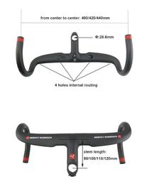 Gambar Integrated Dropbar Carbon Aeronova - Model P1 dari TOKO883 undefined 4 Tokopedia