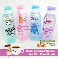 Gambar Botol Minum Flip Top Anak Souvenir Ulang Tahun Murah - 500 ML dari Houseware Shop ID undefined 1 Tokopedia