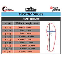 Gambar SEPATU SLIP ON CUSTOM BISA PESAN GAMBAR SENDIRI - Hitam, 43 dari Merchpedia undefined 2 Tokopedia