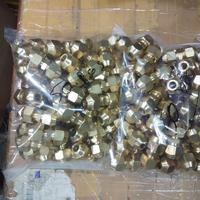 Gambar Union nepel AC 3/8"x3/8"in sambungan pipa AC kuningan dari palah1301teknik undefined 2 Tokopedia