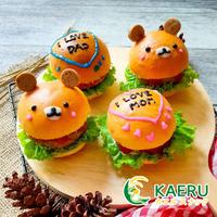 Gambar BABYBAR KAERU DIY BURGER ISI 4 PAX dari Babybar Indonesia undefined 1 Tokopedia