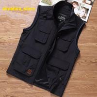 Gambar jaket rompi pria/rompi keren/rompi terbaru/rompi motor pelindung dada - Merah, XXL dari almahira online shopp undefined 1 Tokopedia