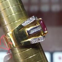 Gambar ruby ring gold and diamonds 4 dari toko UPIK balikpapan undefined 3 Tokopedia