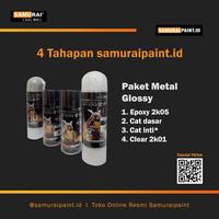 Gambar Paket Metal, Samurai , CAT PREMIUM , cat sepeda , pylox , pilox , helm dari samuraipaint-id undefined 1 Tokopedia