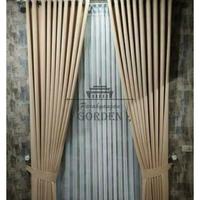 Gambar Gorden blackout L.165×T.260cm - coklat muda dari Gorden Excellent undefined 4 Tokopedia