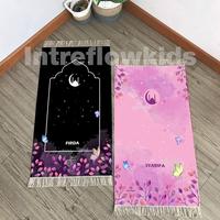 Gambar Sajadah Printing eksklusif Custom Nama MOTIF Night PURPLE dari Intreflow kids undefined 3 Tokopedia