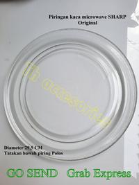 Gambar Piring Kaca Microwave Sharp Diameter 29,5 cm - 295 mm Original dari Th accesories undefined 2 Tokopedia