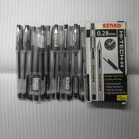 Gambar KENKO HITECH HI TECH 0.28 PULPEN PEN GEL - Hitam - Hitam dari Pulau Mas Stationery undefined 5 Tokopedia
