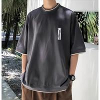 Gambar Kaos Oversize Polos Tag Branded Korea Unisex Cotton Combed Original - Off White, M dari U2 Store undefined 5 Tokopedia