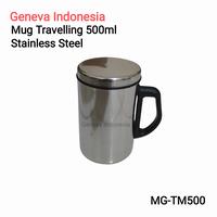 Gambar Thermos Mug Travelling 500ml Hot And Cool Panas Dingin Stainless Steel dari Geneva Indonesia undefined 1 Tokopedia