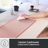 Gambar Logitech Desk Mat Studio Series Mouse Pad XL Polos Anti-Slip - Rose dari Logitech Official Store undefined 3 Tokopedia