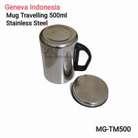 Gambar Thermos Mug Travelling 500ml Hot And Cool Panas Dingin Stainless Steel dari Geneva Indonesia undefined 5 Tokopedia
