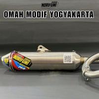 Gambar Knalpot norifumi N4 Yamaha WR 155 R stainless ORIGINAL dari Omah Modif Yogyakarta undefined 2 Tokopedia