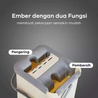 Gambar Alat Pel Praktis Ultra Mop Box Bentuk Persegi Panjang Pembersih Lantai dari Angkasa Toserba Makassar undefined 3 Tokopedia