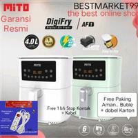 Gambar MITO AIR FRYER AF 1 DIGITAL 4 LITER LOWWATT - pink dari Bestmarket99 undefined 1 Tokopedia