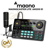 Gambar MAONOCASTER AM200-S1 Single Mic Bundle: All-In-One Podcast Studio dari GH Music Store undefined 4 Tokopedia