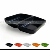 Gambar Piring Sambal Sekat 2 / Tempat Sambal Sekat Merek Unica SA-866 - Hitam dari rejeki88olshop undefined 2 Tokopedia