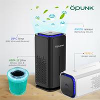 Gambar Car AIR PURIFIER IONIZER Portable OPUNK O1 - HEPA Negative Ion - Putih dari Mantool Teknik undefined 4 Tokopedia
