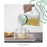 Gambar Teko Air Tahan Panas Borosilicate glass kettle heat resistant 1200 ml dari Tiga Daun Store undefined 3 Tokopedia