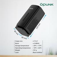Gambar Car AIR PURIFIER IONIZER Portable OPUNK O1 - HEPA Negative Ion - Putih dari Mantool Teknik undefined 5 Tokopedia