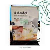 Gambar Teko Air Tahan Panas Borosilicate glass kettle heat resistant 1200 ml dari Tiga Daun Store undefined 5 Tokopedia