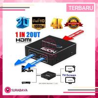 Gambar Terbaik Pencabang 1 Input 2 Output HDMI Splitter 1in2 With Power TEOS dari Toko Elektro Online Sby undefined 2 Tokopedia