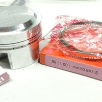 Gambar PISTON KIT MOTO1 60 P15 SINGLE RING 1 RING SEHER SET dari Bill racing undefined 3 Tokopedia
