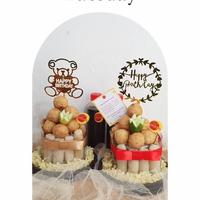 Gambar Kue Pempek cake isi 20pcs happy birthday ultah ulang tahun mpek - Gold, Kartu ucapan dari Pempek Mama Ely undefined 4 Tokopedia