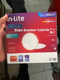 Gambar Lampu LED PANEL INLITE INBO BULAT 9w 9watt 9 w INPS 626R downlight dari Sumber Listrik Sejahtera undefined 1 Tokopedia