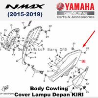 Gambar Body Bodi Cowling Merah Doff Kiri Nmax N Max Old Asli Yamaha Surabaya dari Setia Motor Baru Cabang Surabaya undefined 4 Tokopedia