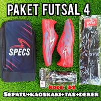 Gambar BISA COD Paket komplit sepatu futsal ortus catalist lebih murah leb - komplit 41 dari fajarimamsya undefined 4 Tokopedia