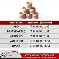 Gambar Roller Racing KTC Vario 110 Beat Fi Beat POP Scoopy Fi - 14 Gram dari AUTO GALERY SPORTS undefined 2 Tokopedia