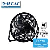 Gambar SEKAI Kipas Angin Meja Tornado HDO 915 S Ukuran 9" 35 Watt Hemat Listrik dengan 3 Pengatur Kecepatan & Motor Dinamo Tembaga 100% dari Wahana Triputra Elektronik undefined 2 Tokopedia