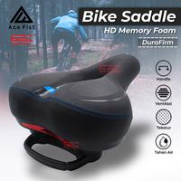 Gambar Sadel Sepeda Super Empuk Kursi Jok MTB Gunung Lipat Saddle Handle Bike - Hitam dari XELTONID undefined 1 Tokopedia